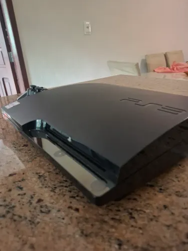PS3 SLIM 160GB BLOQUEADO; COM JOGOS