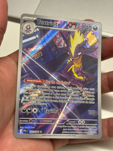 Toxtricity, Carta NM Pokémon.