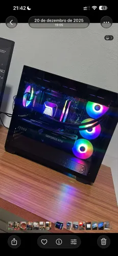 PC Gamer RTX 5070 + Ryzen 7 7800X3D | 32GB DDR5 | NF + Garantia | Estado de Novo