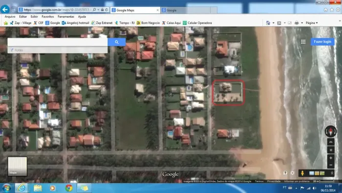 Cabo Frio - Unamar  Casa Frontal mar  Cond. Long Beach.