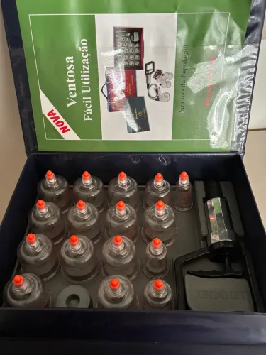 Kit Ventosa com 16 copos Dong Yang