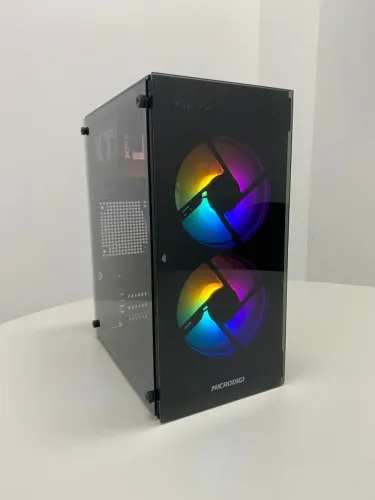 ?Gabinete Gamer Microdigi MD 530- Vidro duplo temperado?