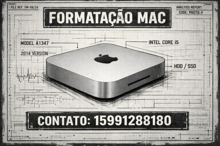 Formatação Mac Mini Sorocaba