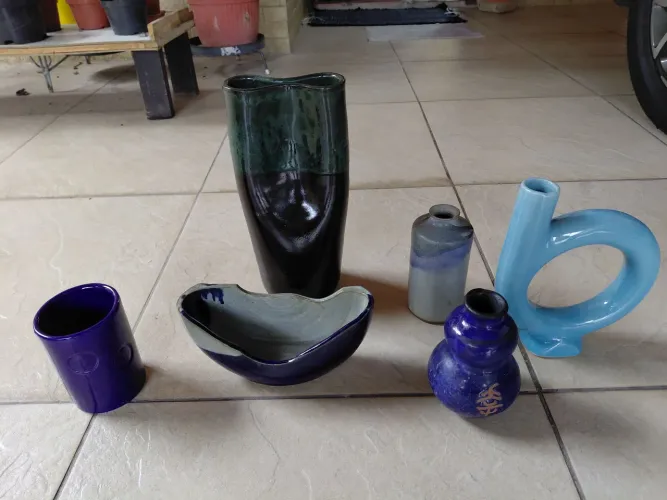 vendo 06 vasos ornamentais