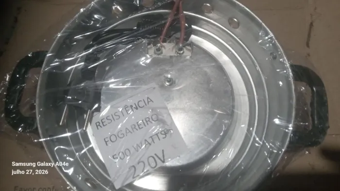 Fogão Elétrico de uma boca valor mínimo 50