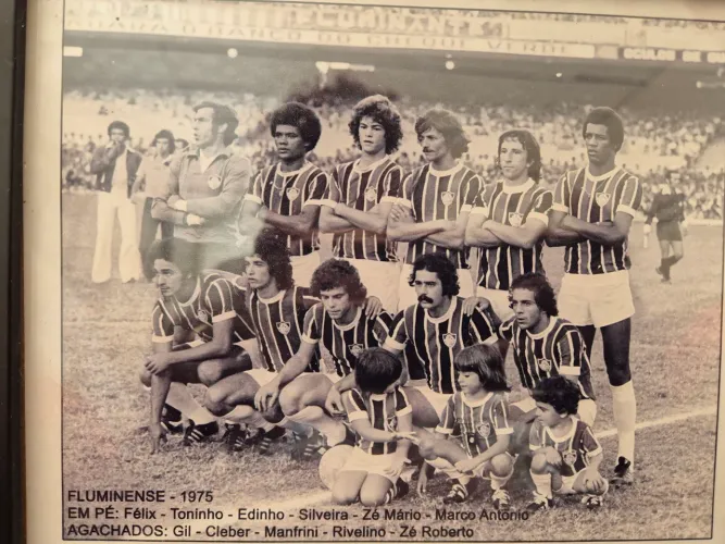 RELÍQUIA FOTOGRÁFICA TINE FLUMINENSE 1975