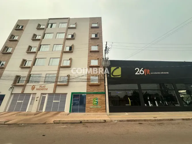 Apto p/ Locação ED. FLAT PREMIUM: 1 quarto, TODO MOBILIADO, PROX. UNAMA, Bairro Aeroporto