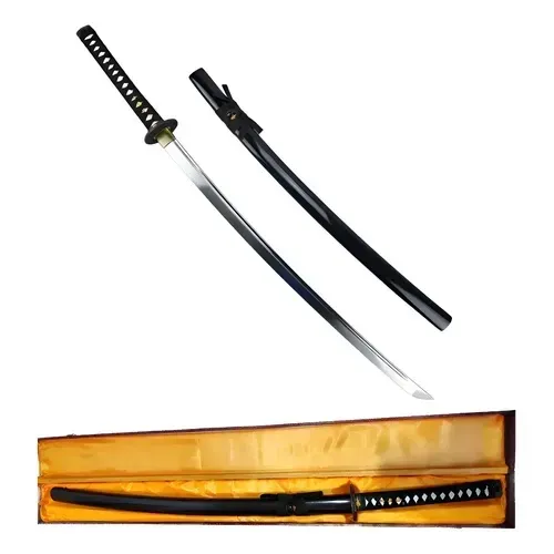 Espada Katana Fulltang Com Mekugi Treinos E Katas