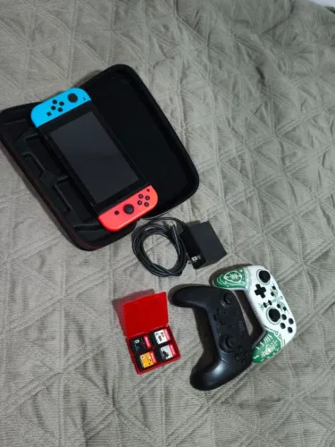 Nintendo switch "troco em iPhone 13 ou 14"