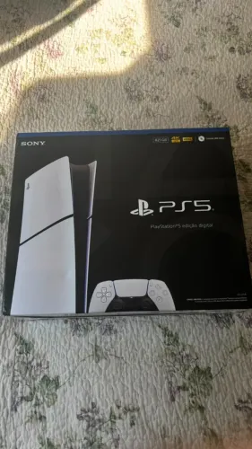 PlayStation 5 Slim 825GB Edição Mídia Digital - Novo e Lacrado!