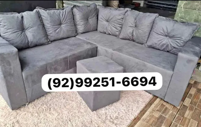 sofa de canto em L