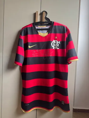 Camisa Flamengo Autografada Vinicius Júnior