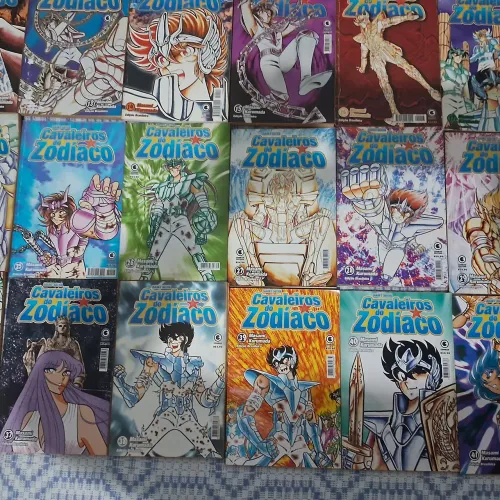 Mangá Cavaleiros do Zodíaco de santuário a hades