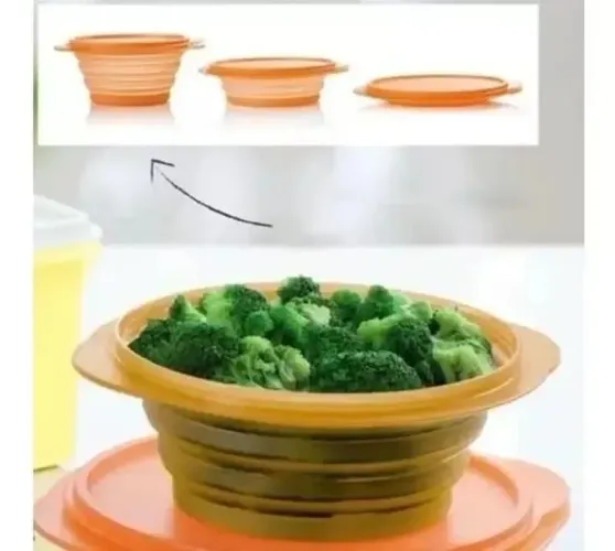 02 tigelas retrátil Tupperware