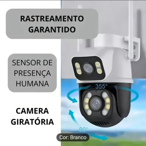 Câmera dupla lentes