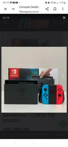 Nintendo Switch Desb.