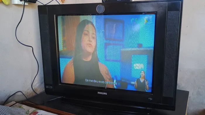 Tv 29 polegadas tubo marca Philips