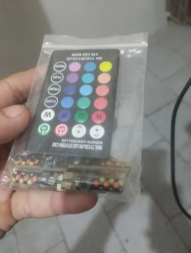 4 Pingos t10 com controle remoto