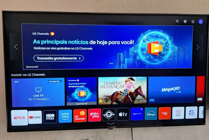Smart TV 4K de 50 polegadas