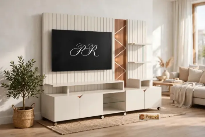 Home Cross Frisado Tv 55 2.10 Cor Off White Perolizado Jequitiba Lukaliam