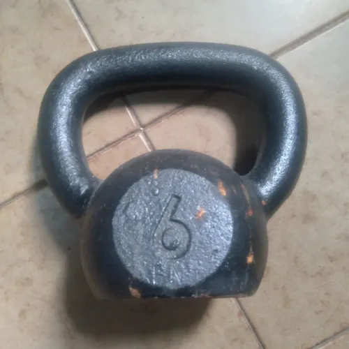 Kettlebell 6kg pintado