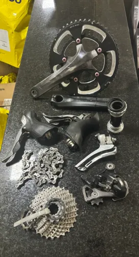Grupo Shimano 105 2x10 usado