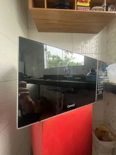 Microondas Espelhado 30L Consul