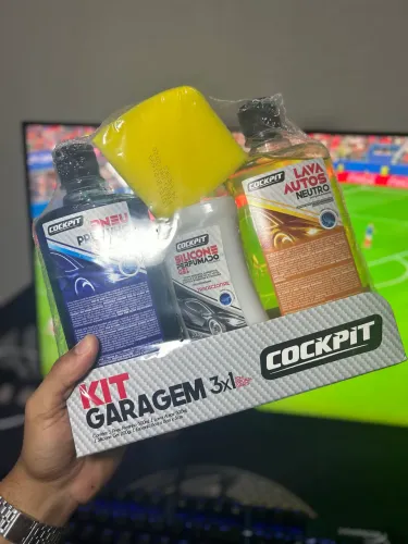 KIT LIMPEZA AUTOMOTIVA -> 3 EM 1!!!