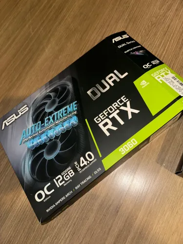 Placa de vídeo RTX 3060 12gb OC ASUS