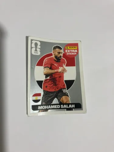 Extra sticker Mohamed salah prata