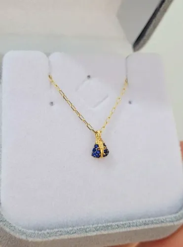 Colar N. Senhora micro, Cartier Ouro 18k