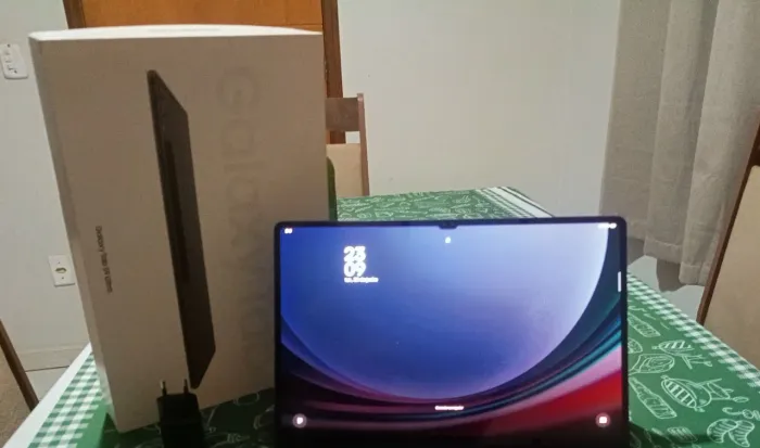 Galaxy tab s9 Ultra +Capa teclado + S Pen e carregador