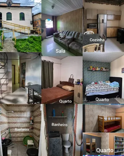 2 casas e uma kitnet