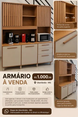 Armário de cozinha NOVO 