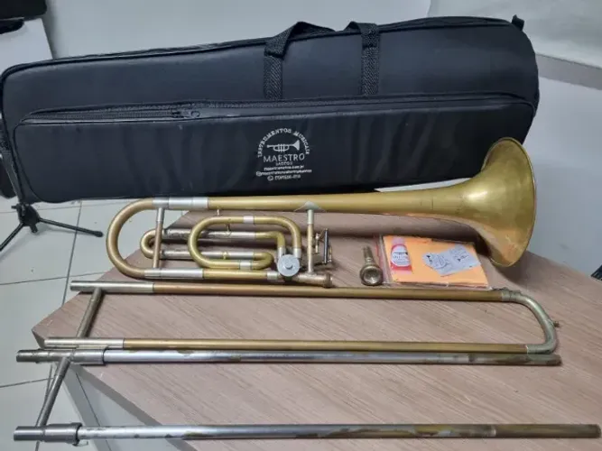 Trombone de Vara c/ Rotor Eastman - Parcelo no Cartão - Envio p/ todo Brasil - OLX PAY