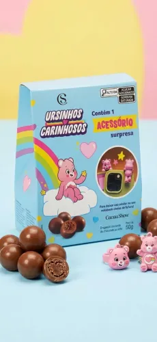 Chocolate Cacau Show Ursinhos Carinhosos + Acessório Surpresa
