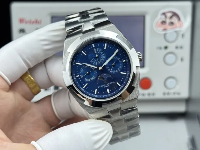 Super clone relógio Vancheron constantin overseas perpetual