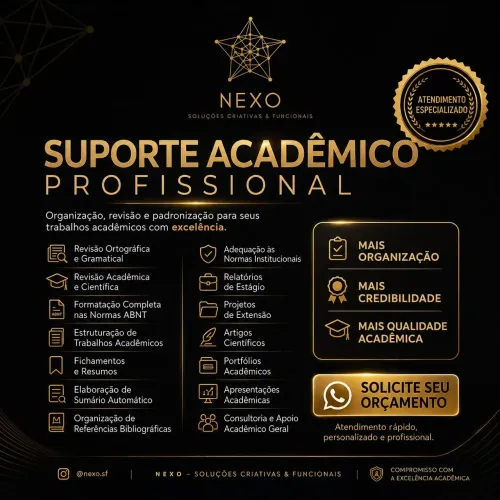 Suporte acadêmico profissional 