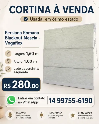 CORTINA PERSIANA blackout