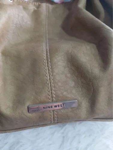 Bolsa de couro de mão da ?Nine West? (importada EUA)