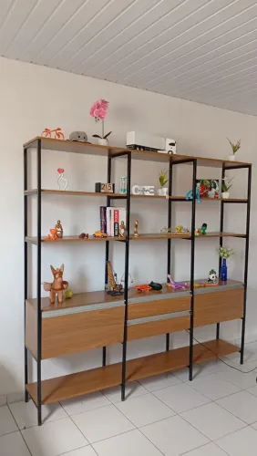 Vendo esta linda estante, motivo de mudança.