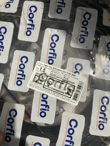 CABO FLEXIVEL 1,5mm 100 METROS 750V (ESTOQUE 2 PRETO,2 AZUL, 1 BRANCO)