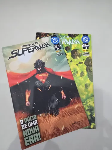 Superman Absolute volumes 1 e 2