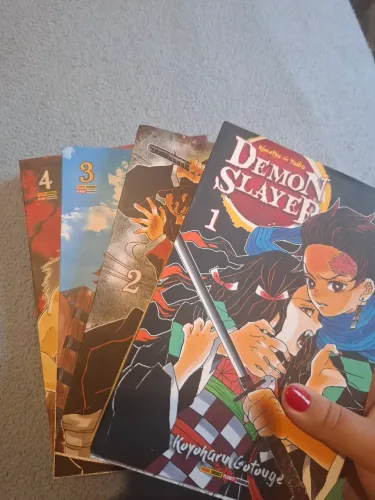 Coleção DEMON SLAYER do 1 ao 4
