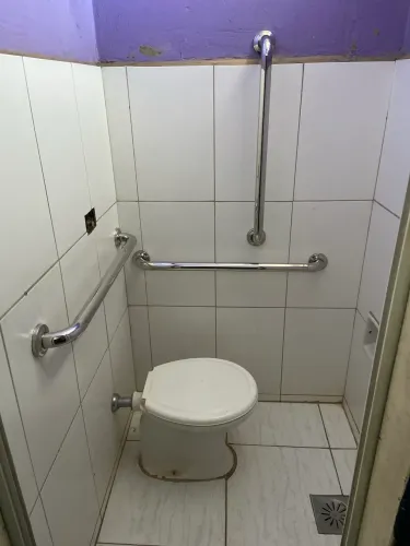 Barra de apoio em aço inox 