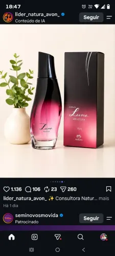 Perfumaria feminina