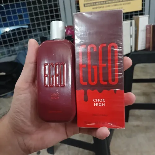 Egeo Choc High o Boticário Perfume Feminino Vermelho -  Guistor Cosméticos 