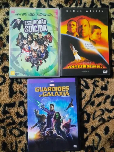 Lote DVDs de ação 