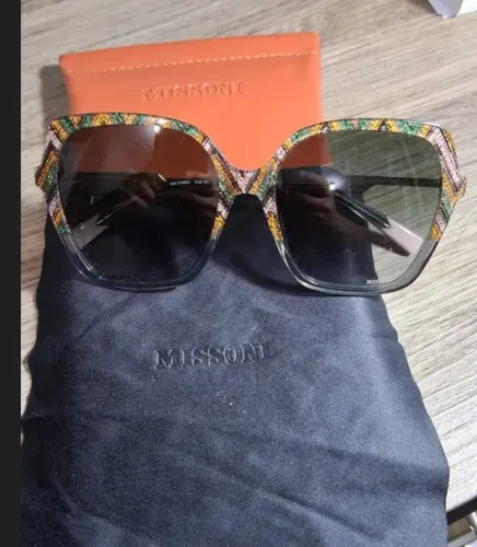 Óculos de sol import / original - Novo ref: marca MISSONI 0148/S RGK 579O(Fem, QUAD, ACETA