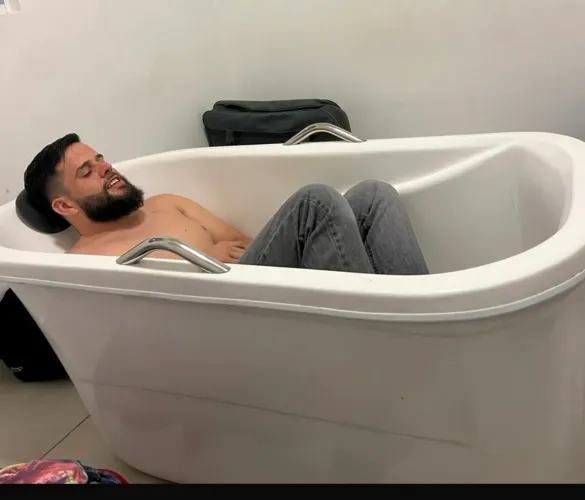 Banheira adulto portátil